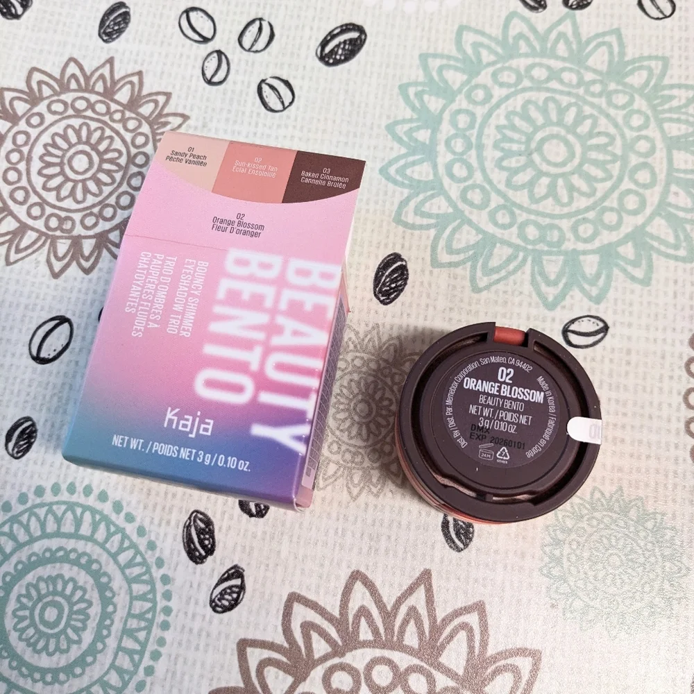 Kaja Beauty Bento Eyeshadow trio - 02 Orange Blossom